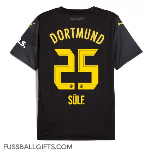 Borussia Dortmund Niklas Sule #25 Fußballbekleidung Auswärtstrikot 2024-25 Kurzarm